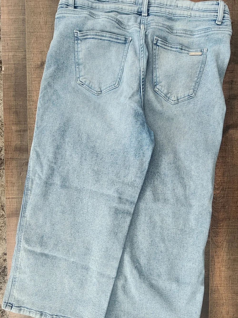 Michael Kors Light Blue Washed Denim Jeans